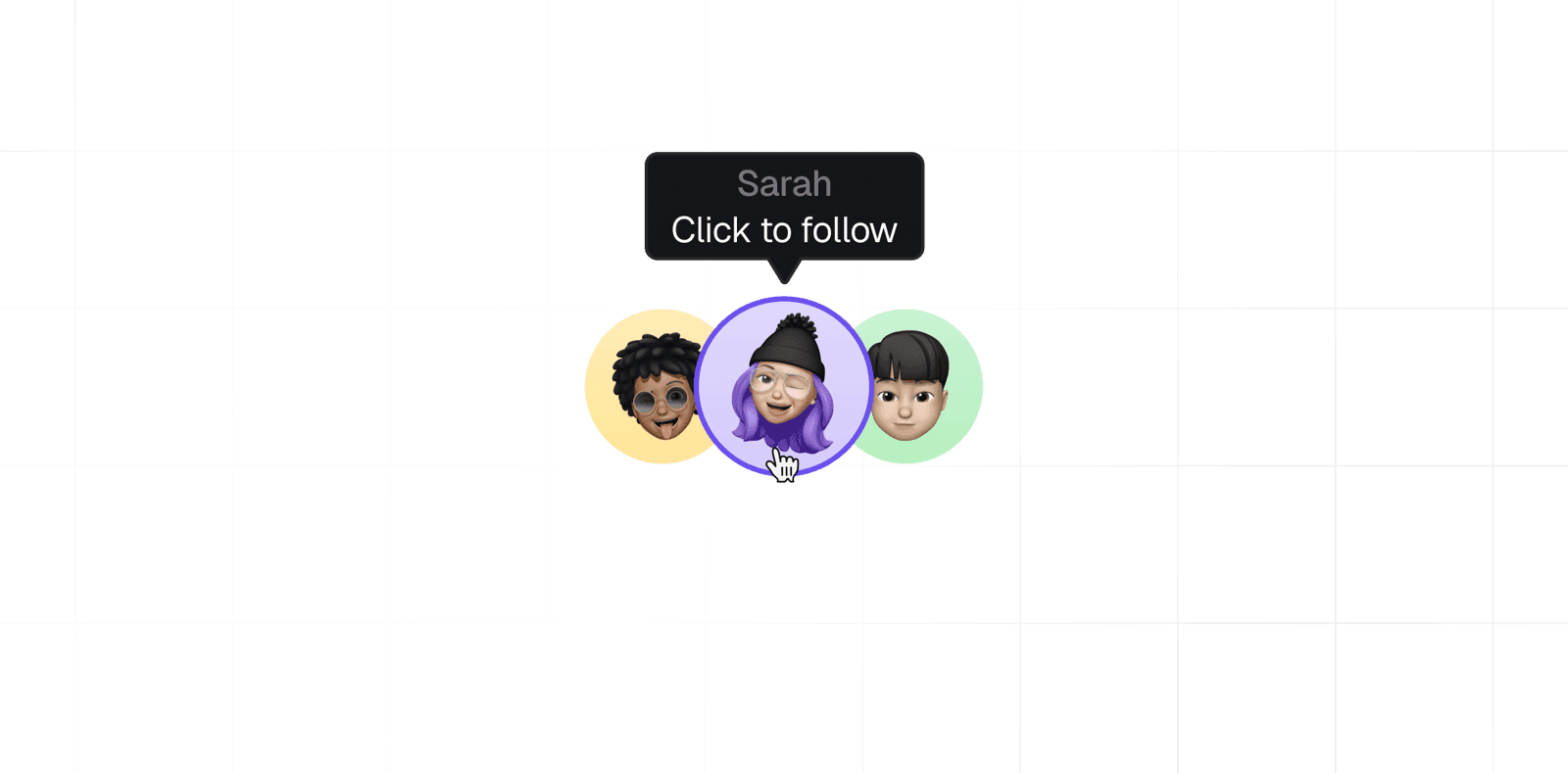 A group of people with speech bubbles above them